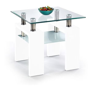 Stolić za kavu Diamond H Kwadrat (bijela) 