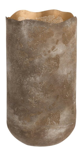 Svietnik Jolipa Woody Hazelnut (20x20x40cm) (Béžová)