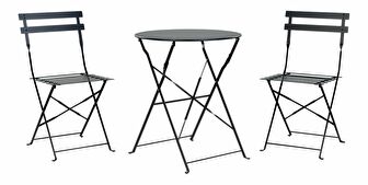 Set mobilier pentru balcon Frey (negru)