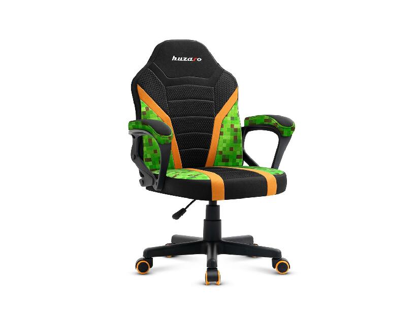 Scaun gaming pentru copii Rover 1 (negru + verde)