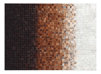 Luxusný kožený koberec 170x240 cm Kazuko typ 7