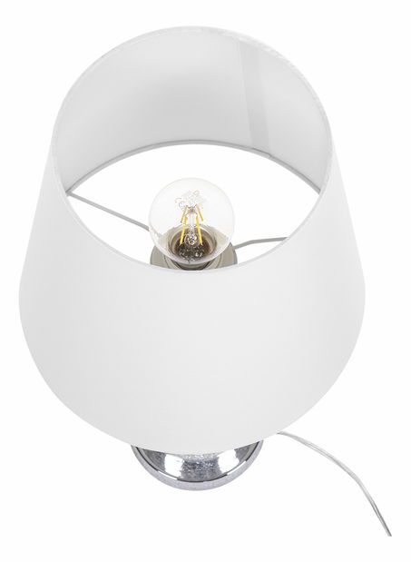 Stolná lampa Sorell (strieborná)