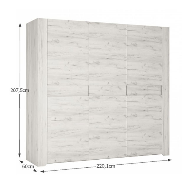 Šatníková skriňa Adamus Typ 22