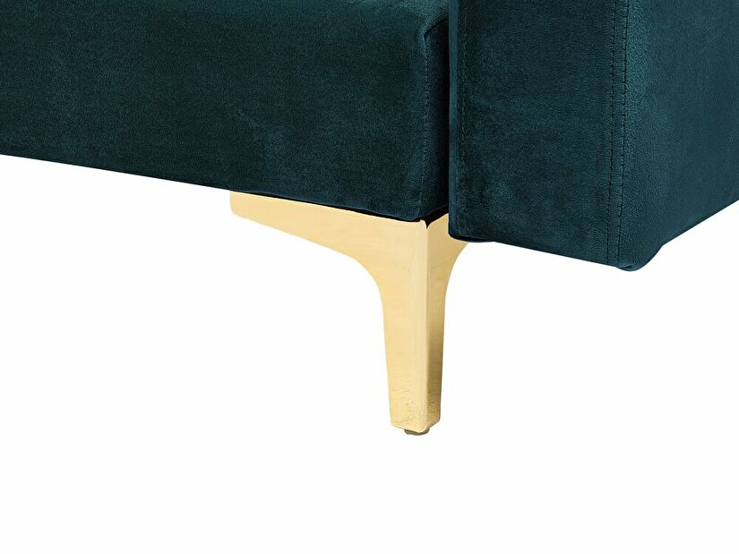 Rohová sedačka Aberlady 4 (smaragdová) (L)