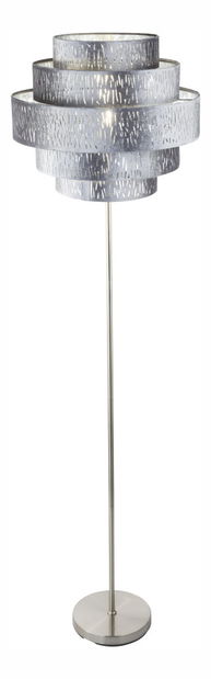 Stojanové svietidlo Tarok 15265S2 (moderné/dizajnové) (nikel + strieborná)