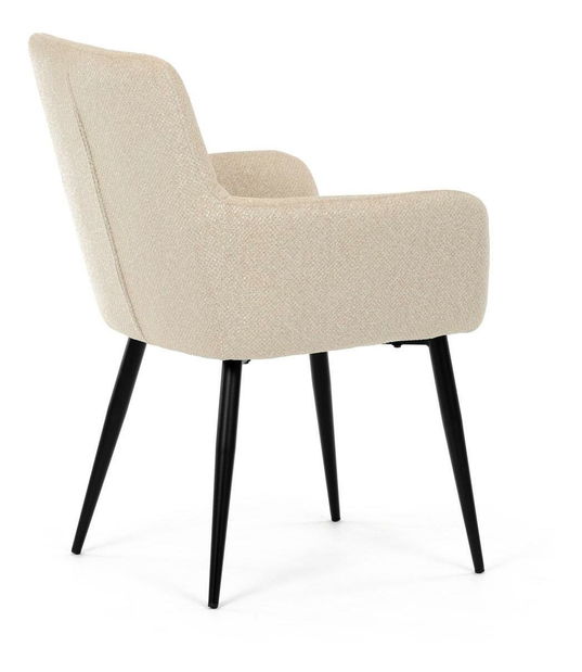 Jedálenská stolička Dedicada (krémová)