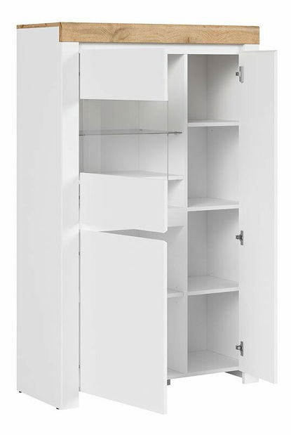 Vitrína BRW Holten REG2D1W