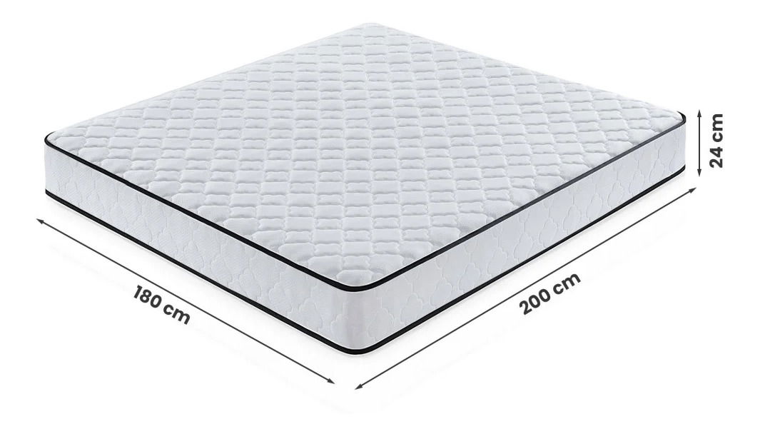 Pružinový matrac 180x200 cm (H3)