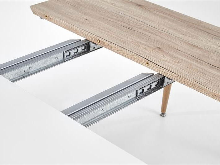 Masă de sufragerie extensibilă 120-200 cm Edgar (stejar san remo) (pentru 6 8 persoane)