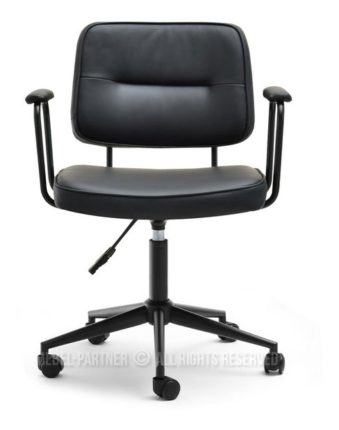 Scaun Henro (nuc închis + negru)