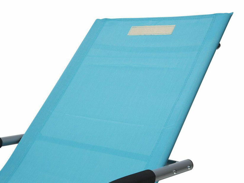 Șezlong pentru grădină Carro (turcoaz)