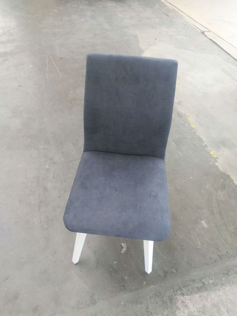 Stolička Tokir II (biela + modrosivá) *bazár