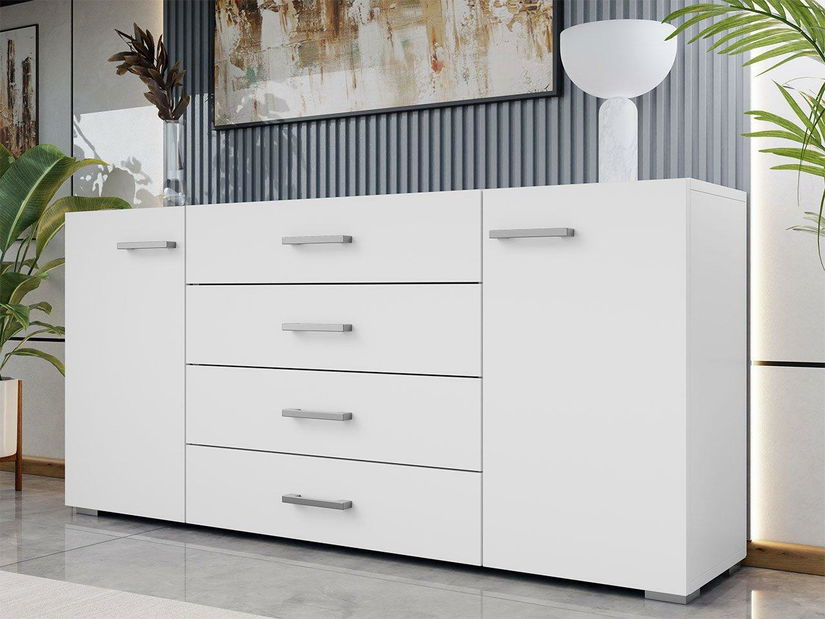 Komoda Toteri 2D4SZ (biela) *bazár 