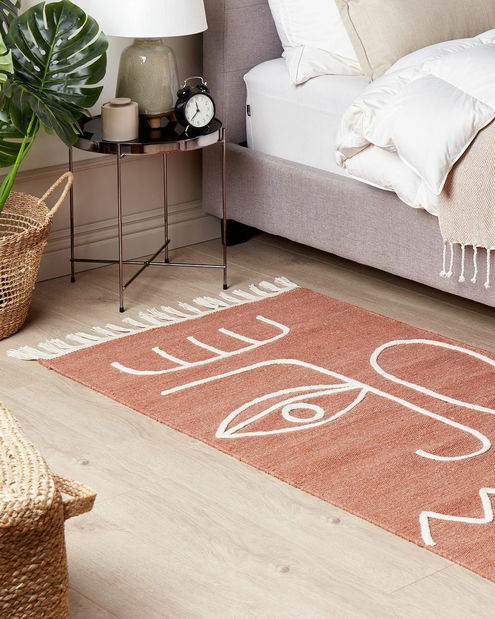 Koberec 80 x 150 cm Yavie (červená)