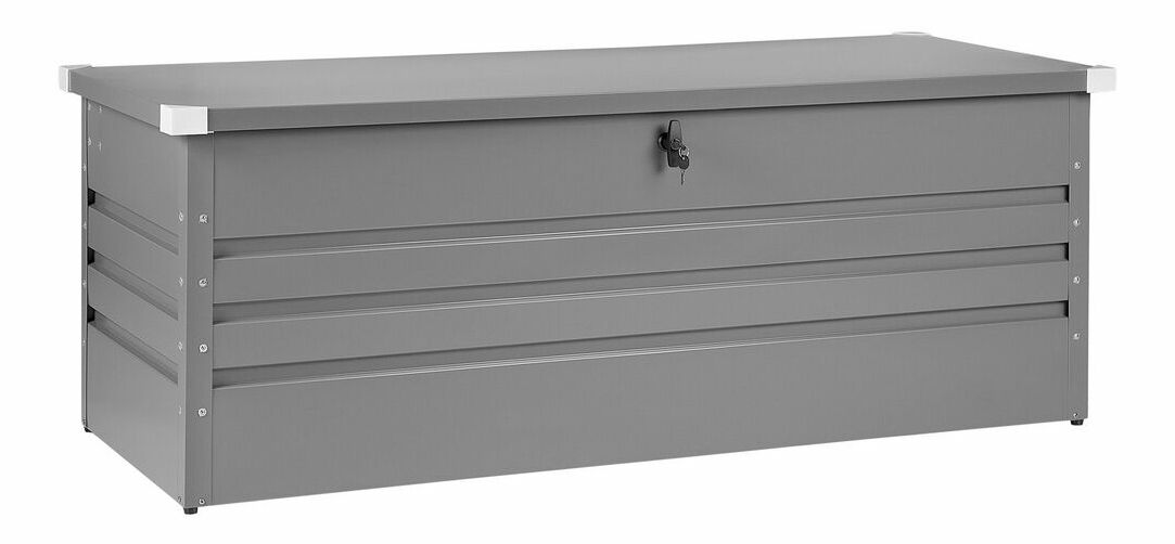 Úložný box 165x70 cm CEROSO (sivá)