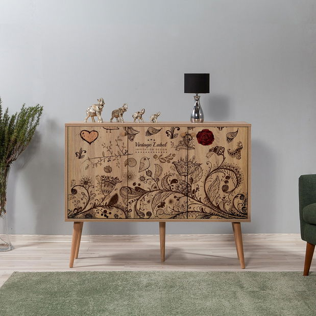 Ormarić Meghan (hrast sonoma)