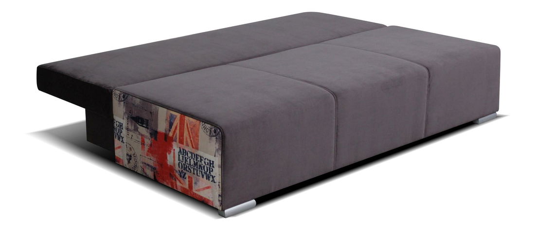 Pohovka trojsedačka Arborea (sivá + vzor London)