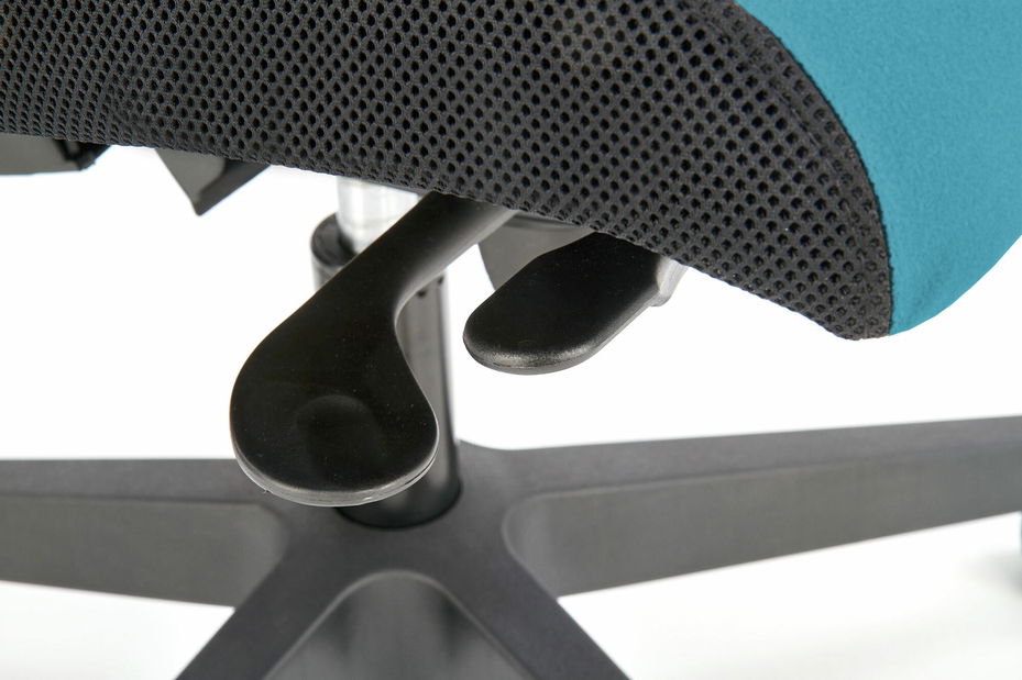 Scaun de birou Panpo (albastru + negru)