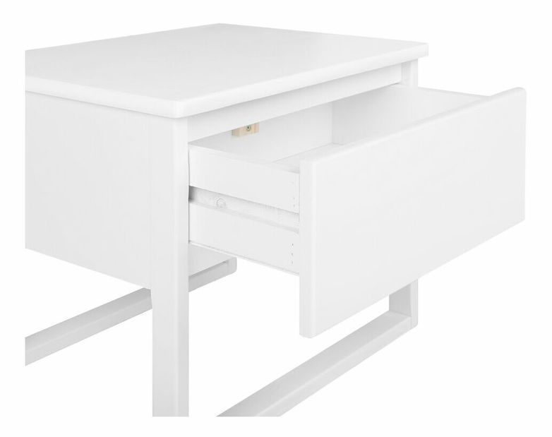 Nočný stolík Gitega (biela)