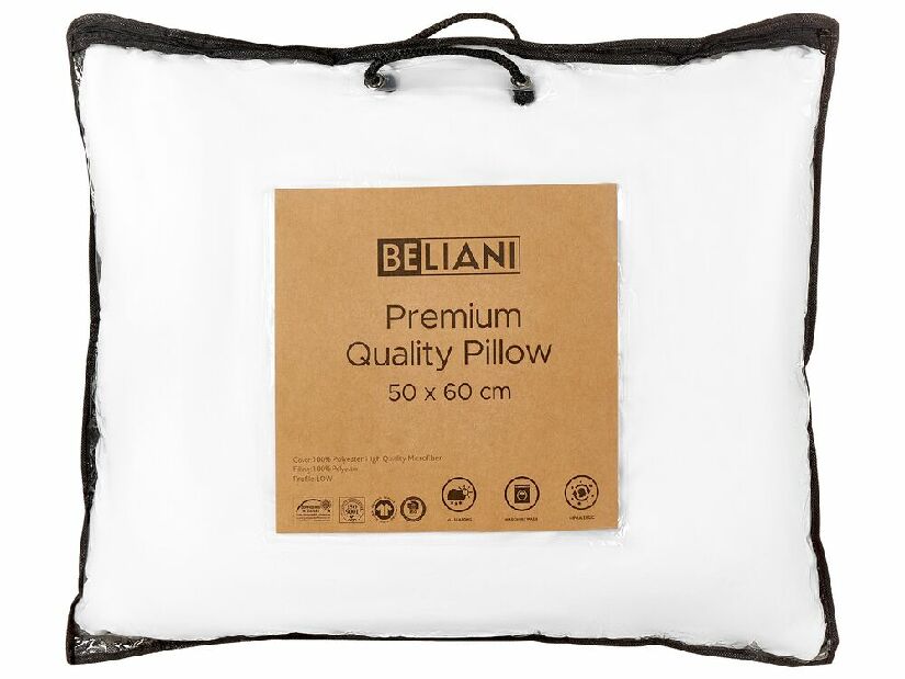 Set 2 buc. pernă 50x60 cm MOJAVE (alb) *vânzare stoc