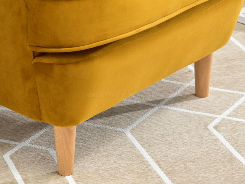 Kreslo ušiak Margis (biela)