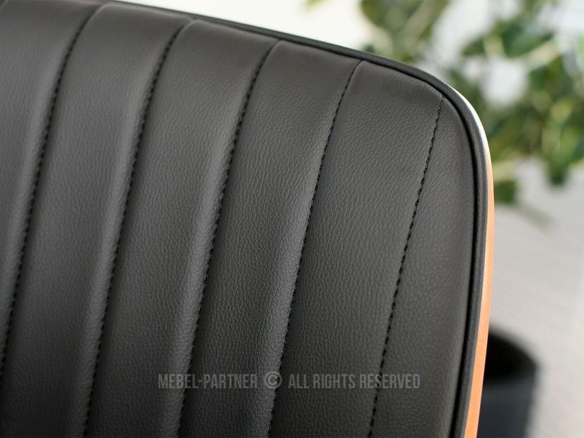 Scaun Hamand (nuc închis + negru)