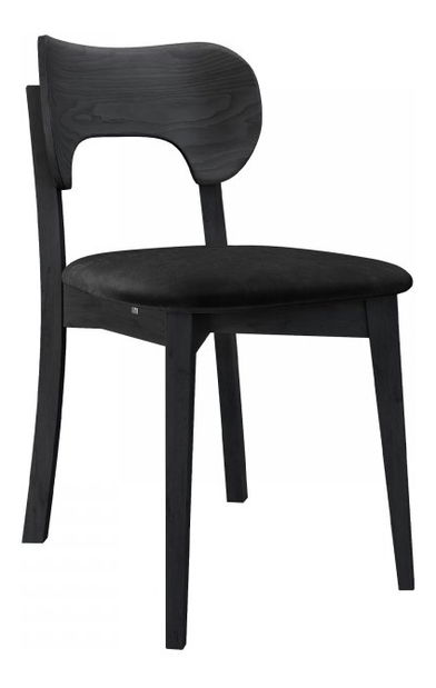 Scaun sufragerie KD 64 (Negru) 