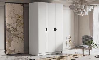 Ormar za garderobu Cama (bijela)