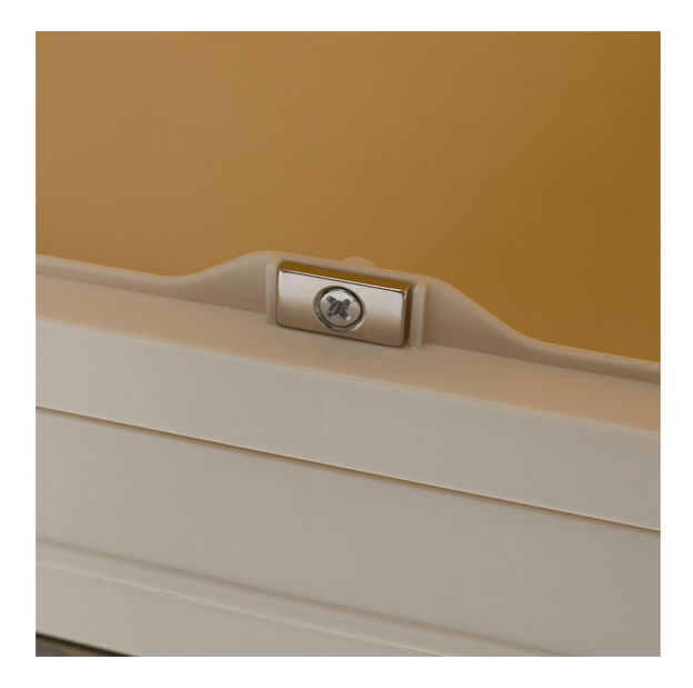 Ormarić Pillia 1 (bijela + smeđa)