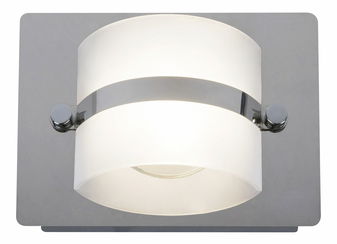 Kupaonska svjetiljka Tony 5489 (krom + opalno staklo)