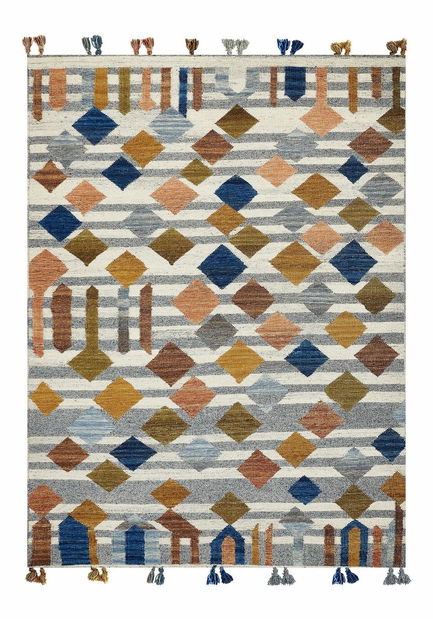 Szőnyeg 160 x 230 cm Keten (fehér)