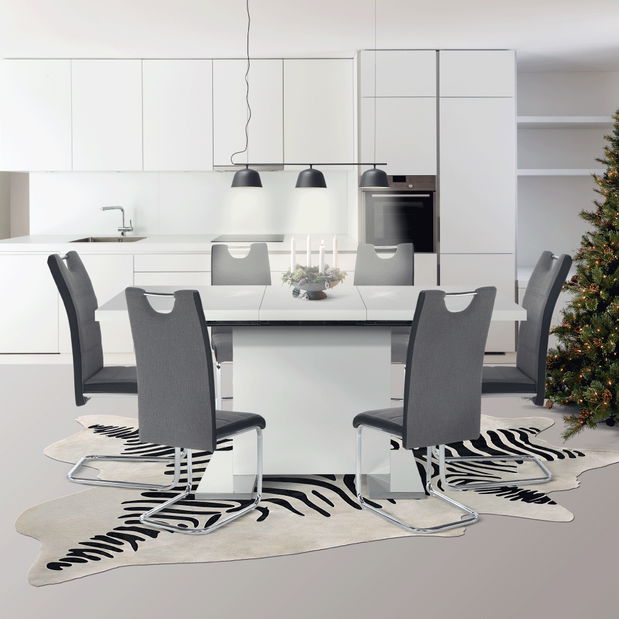 Masă de sufragerie extensibilă Ilako