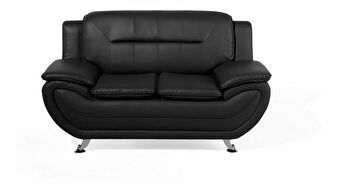 Sofa dvosjed Leyton (crna)