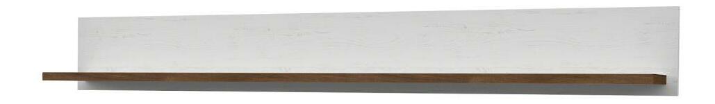 Nástenná polica PROVANCI (sosna Andersen + dub lefkas)