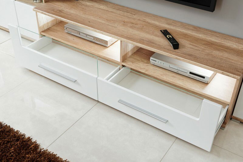 Obývacia stena Saala 3 (s LED osvetlením) *výpredaj