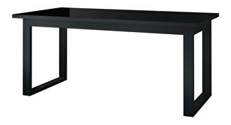 Blagovaonski stol- Henry Typ 92 (za 6 do 8 osoba) (crna + crni visoki sjaj)
