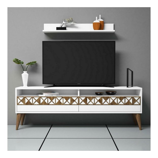 Set za dnevni boravak Loop (bijela + bijela)