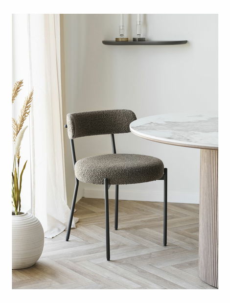 Jedálenská stolička Borelia 1 (hnedá)