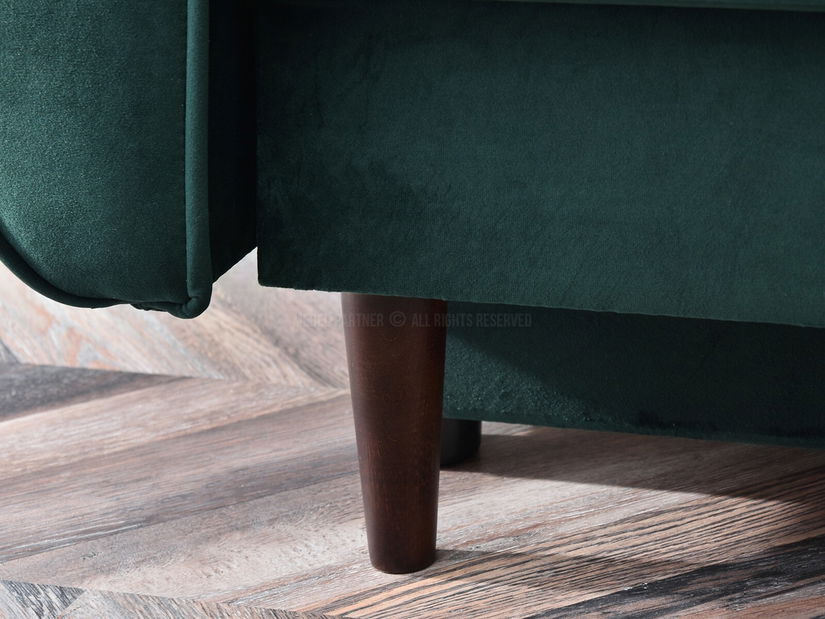 Kétszemélyes kanapé Lirica (zöld)