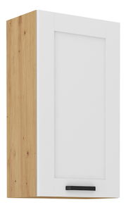Horná skrinka Lesana 2 (biela + dub artisan) 50 G-90 1F 