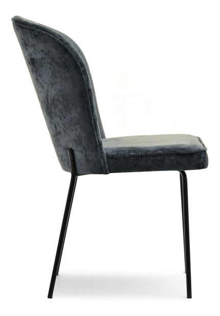 Scaun sufragerie Obrar (grafit + negru)