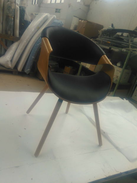 Scaun Bjorn K (stejar negru + stejar) *resigilat