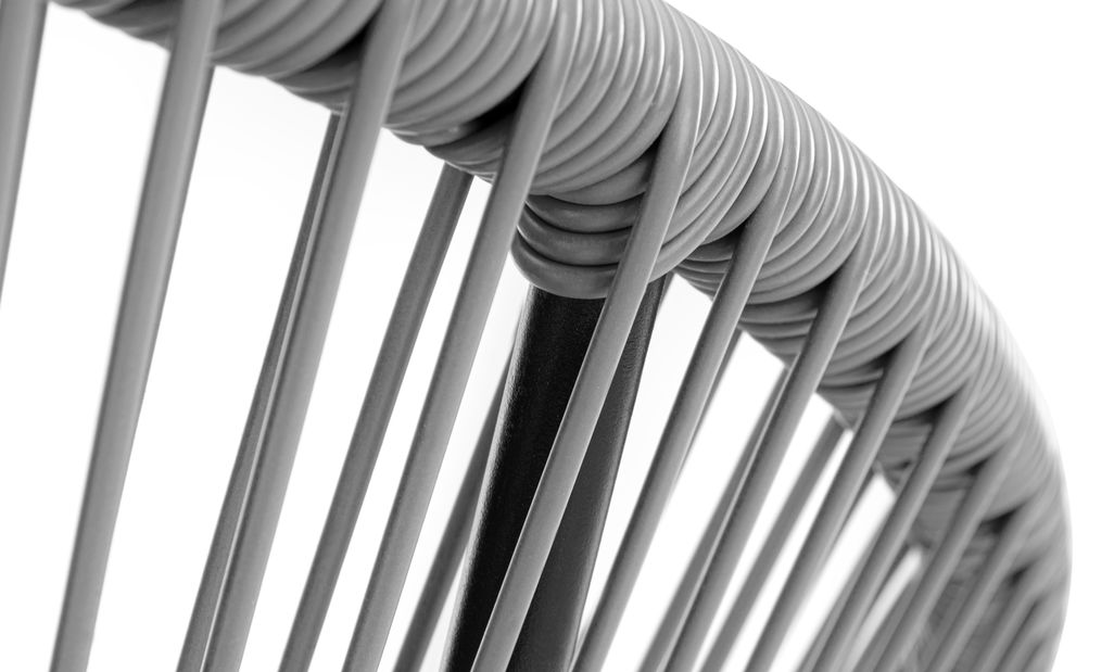 Záhradná stolička Gracie (svetlosivá)