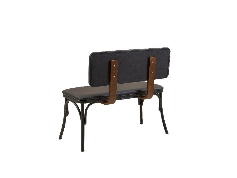 Set mobilier sufragerie Duvasa 17 (negru) (pentru 4 persoane)