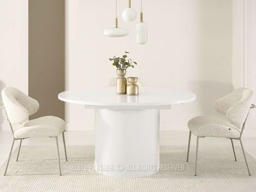 Jedálenský stôl Paga (biela)