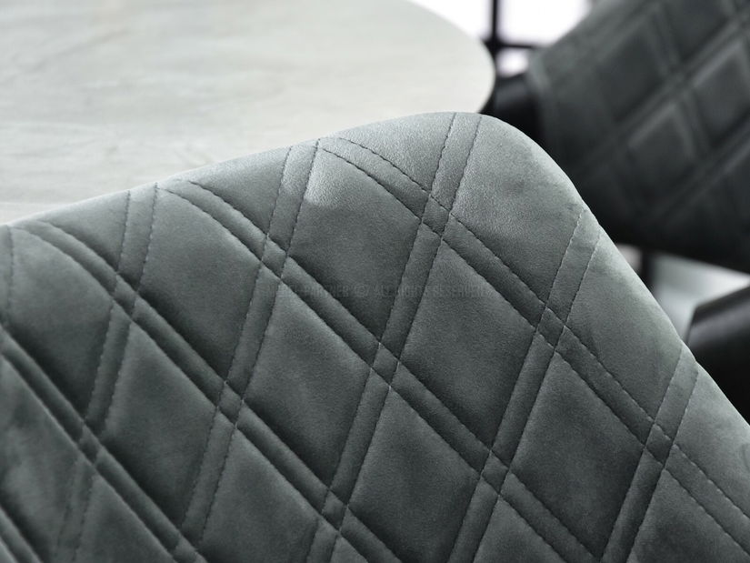 Scaun Rolf K (gri negru + negru)