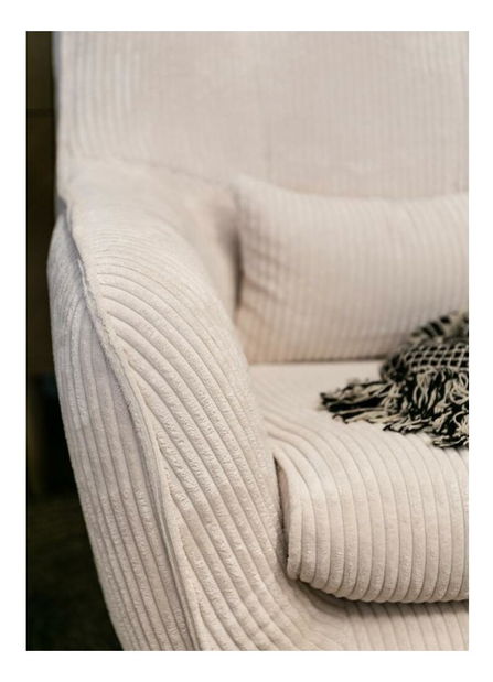 Fotel Veneza 2 (krém + bükk)