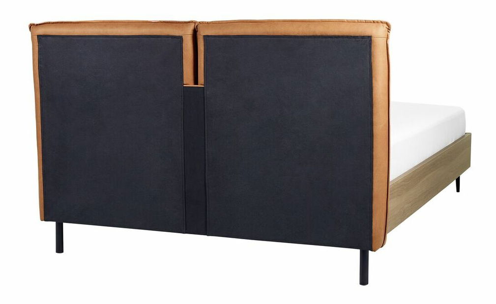 Franciaágy 140 cm Lubbka (szürke)