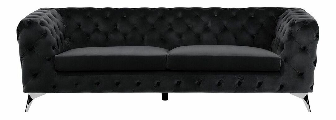 Háromszemélyes kanapé Sundby (fekete)