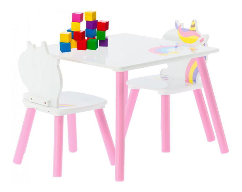 Gyerek szett Chomik Lillyann (fehér + rózsaszín)